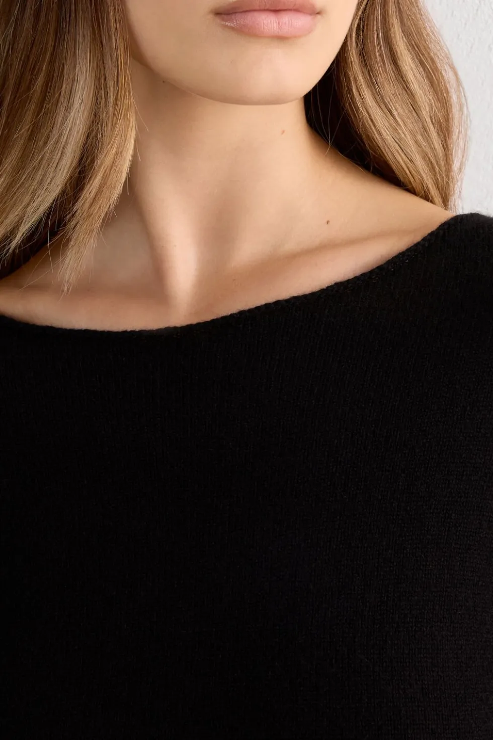 100% Cashmere Long Sleeve Top
