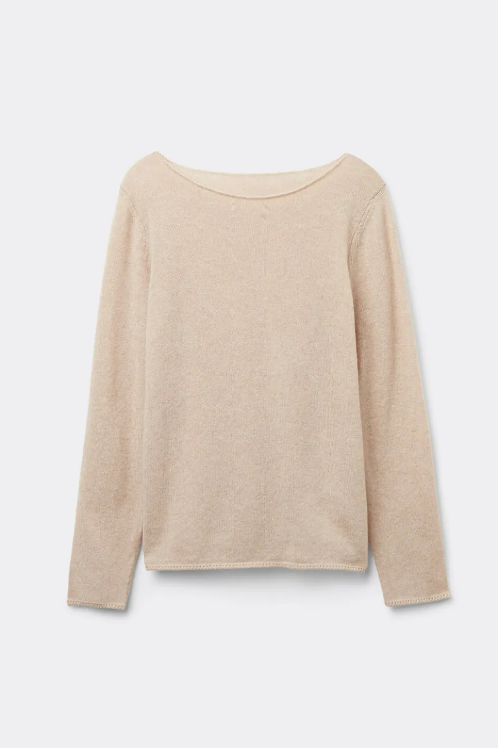 100% Cashmere Long Sleeve Top