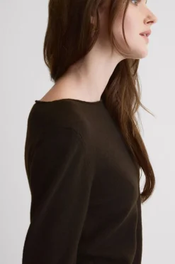 100% Cashmere Long Sleeve Top