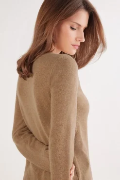 100% Cashmere Long Sleeve Top