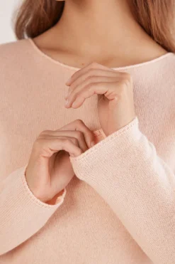 100% Cashmere Long Sleeve Top
