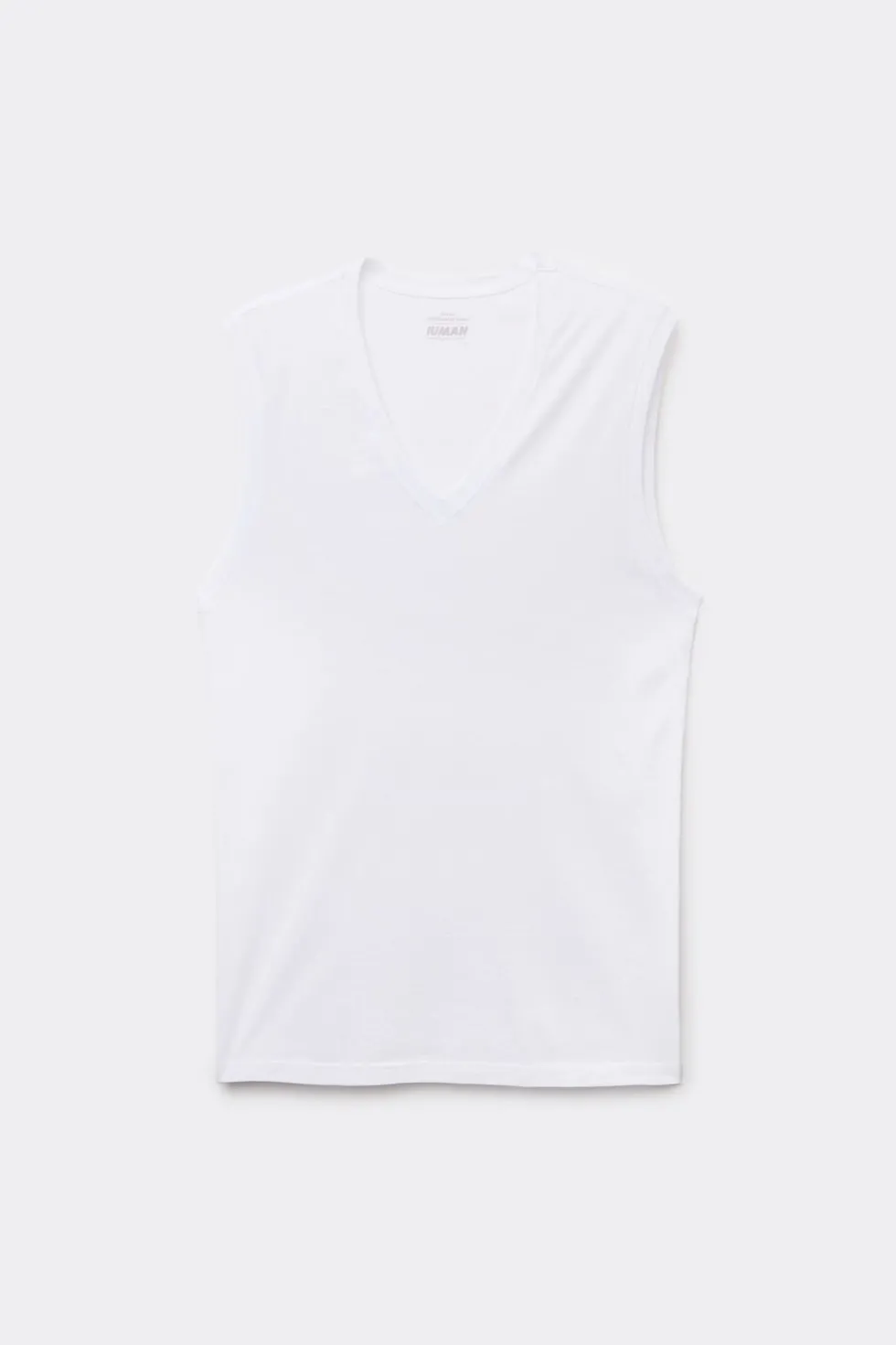 100% Extrafine Superior Cotton V-Neck Tank Top