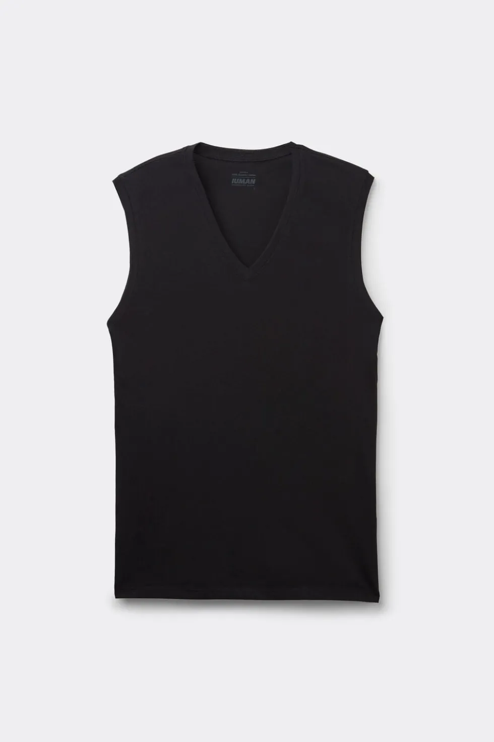 100% Extrafine Superior Cotton V-Neck Tank Top