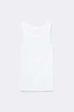 100% Superior Cotton Ribbed Tank Top