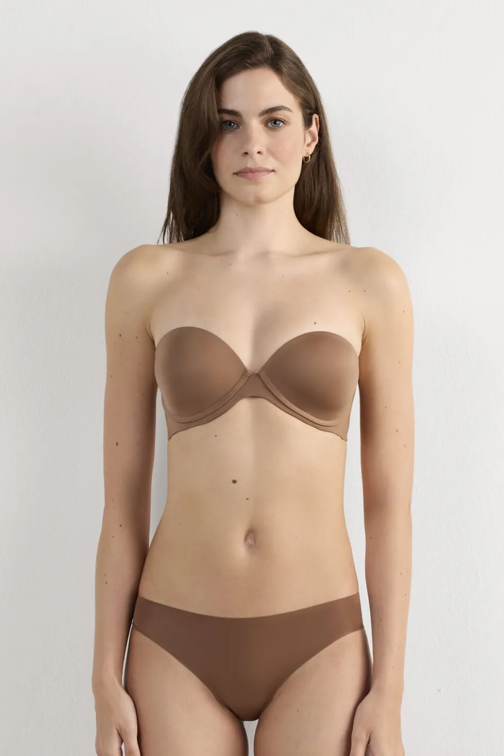 Anna Bandeau Bra in Ultralight Microfiber