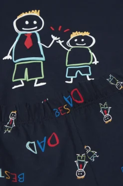 Best Dad Short Cotton Pajamas