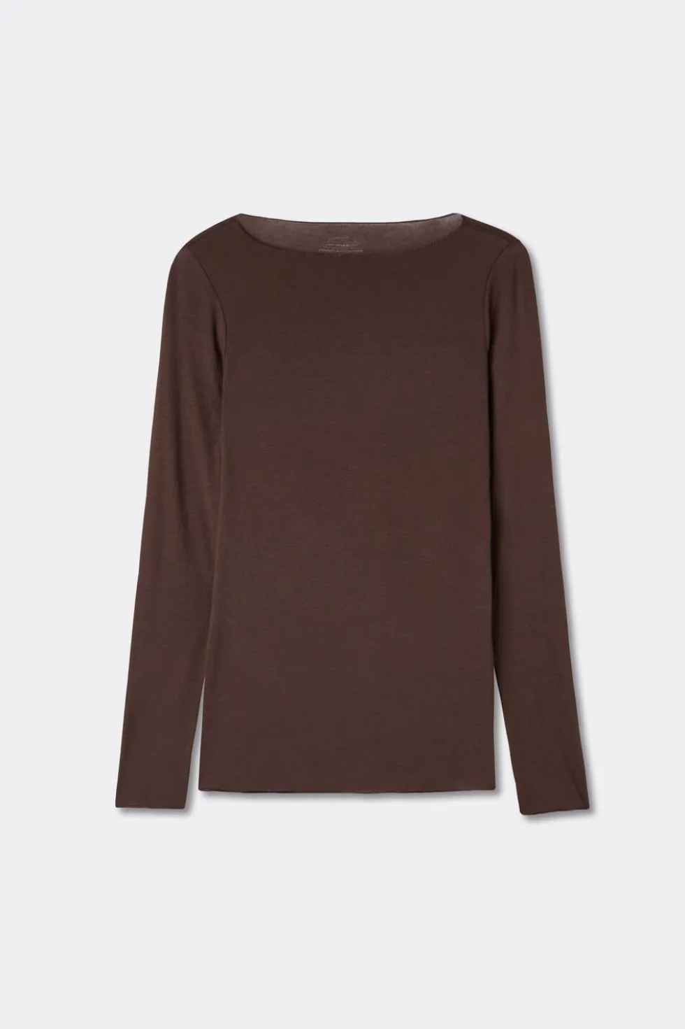 Boat Neck Modal Cashmere Ultralight Top