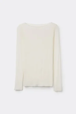 Boat Neck Modal Cashmere Ultralight Top