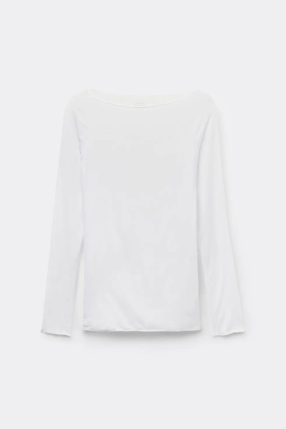 Boat Neck Modal Cashmere Ultralight Top