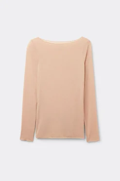 Boat Neck Modal Cashmere Ultralight Top