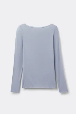 Boat Neck Modal Cashmere Ultralight Top
