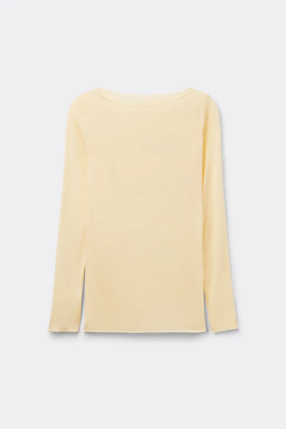 Boat Neck Modal Cashmere Ultralight Top