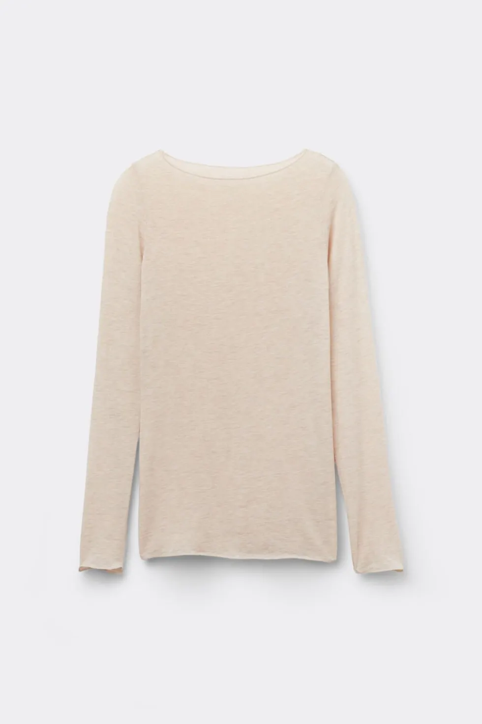 Boat Neck Modal Cashmere Ultralight Top