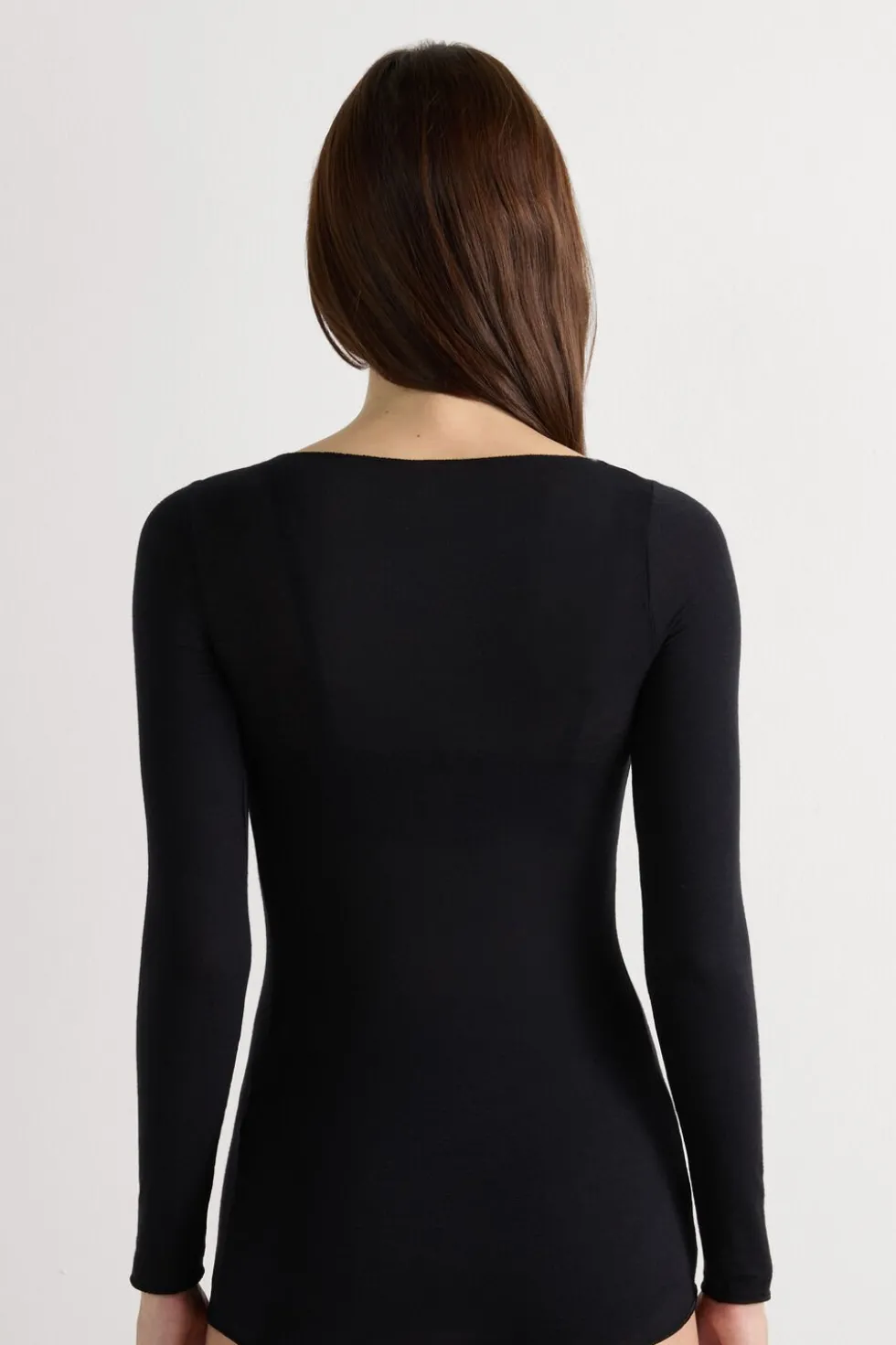 Boat Neck Modal Cashmere Ultralight Top