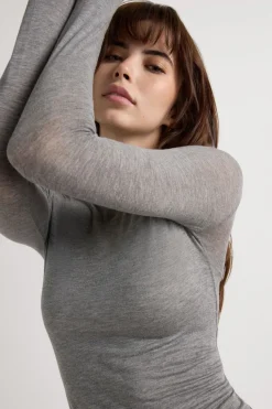 Boat Neck Modal Cashmere Ultralight Top