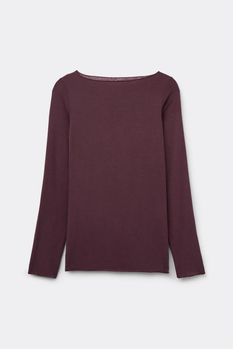 Boat Neck Modal Cashmere Ultralight Top