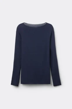 Boat Neck Modal Cashmere Ultralight Top