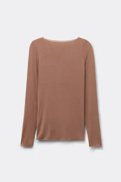 Boat Neck Modal Cashmere Ultralight Top