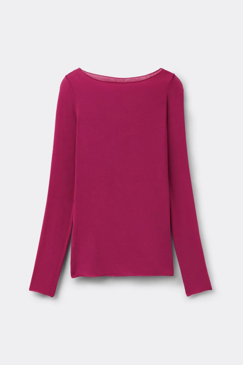 Boat Neck Modal Cashmere Ultralight Top