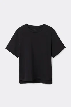 Boxy Fit Short Sleeve Top in Cotton