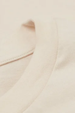 Boxy Fit Short Sleeve Top in Cotton