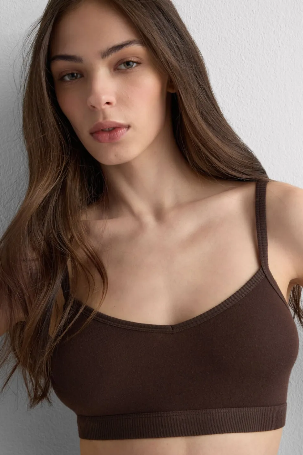 Bra Top in Ultralight with Cashmere