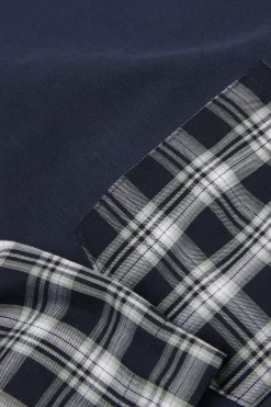 Check Cloth and Cotton Short Pajamas