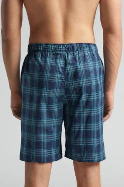 Check Print Cloth Shorts