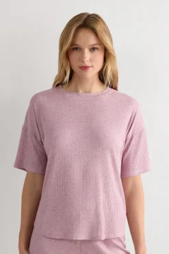 Chic Comfort Short Sleeve Modal Top