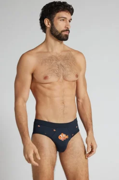 Clown Fish Print Superior Cotton Briefs