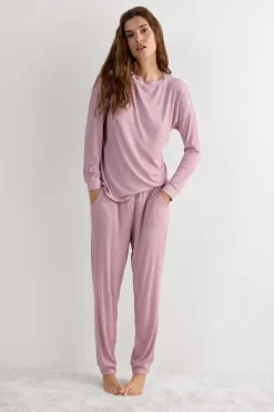Comfort Chic Bateau Neck Long Sleeve Modal Top
