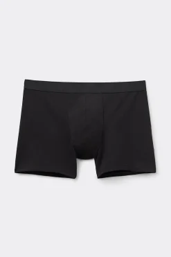 Cotton Boxers with Exposed Elastic