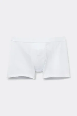 Cotton Boxers with Exposed Elastic