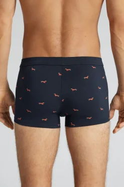 Dachshund Print Superior Cotton Boxers