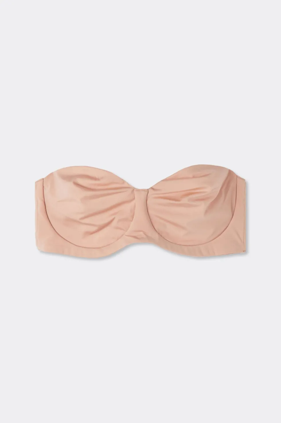 Diletta Bandeau Balconette Bra in Ultralight Microfiber