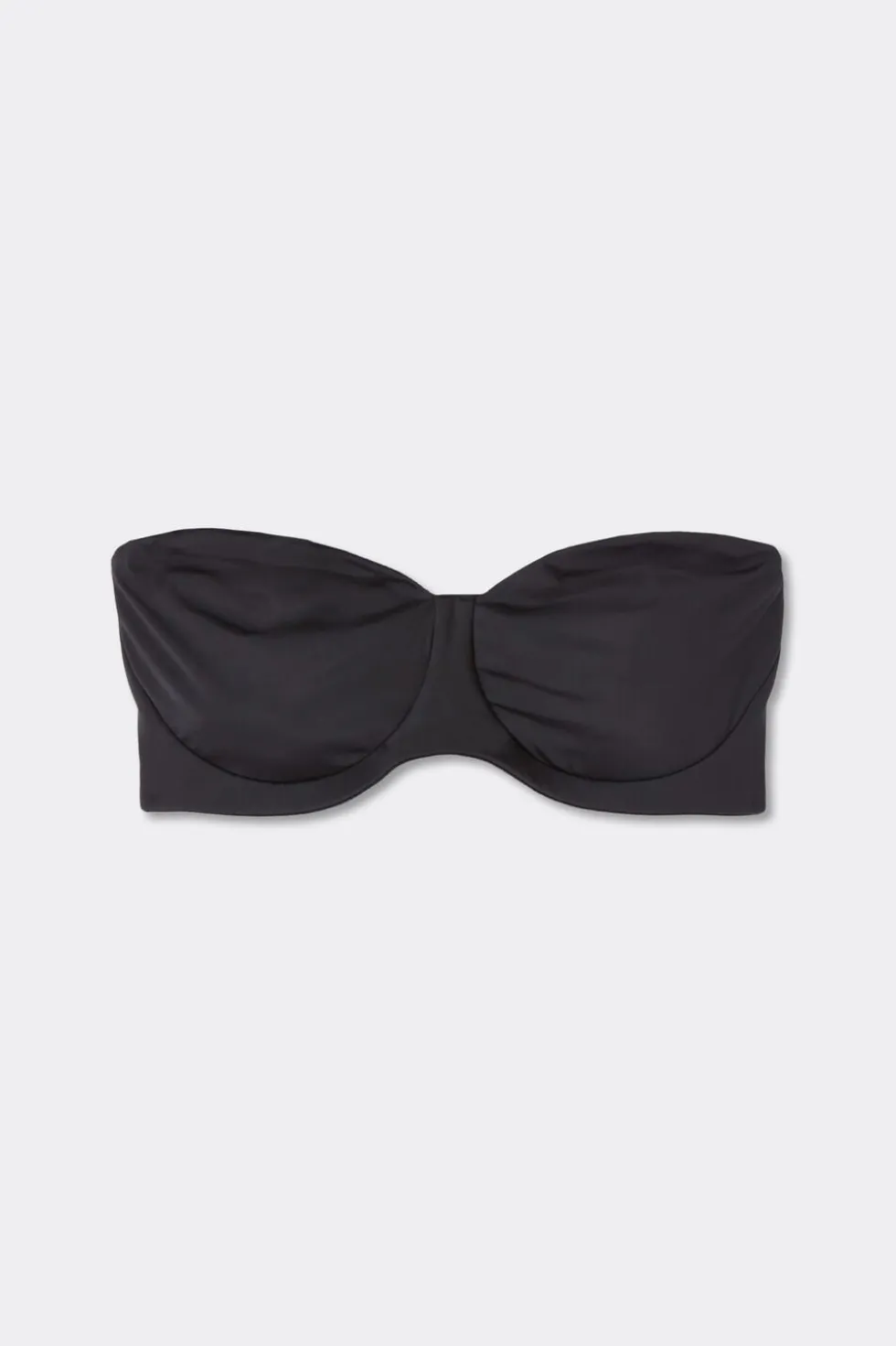 Diletta Bandeau Balconette Bra in Ultralight Microfiber