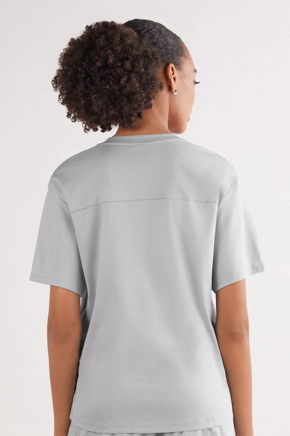 Elevated Cotton Short Sleeve Top