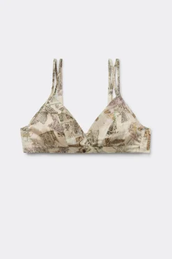 Emma La Dolce Vita Triangle Bra in Silk