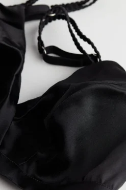 Emma Refined Everyday Bralette Triangle Bra in Silk