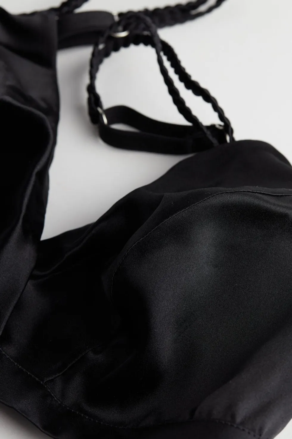Emma Refined Everyday Bralette Triangle Bra in Silk