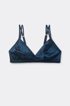 Emma Refined Everyday Bralette Triangle Bra in Silk