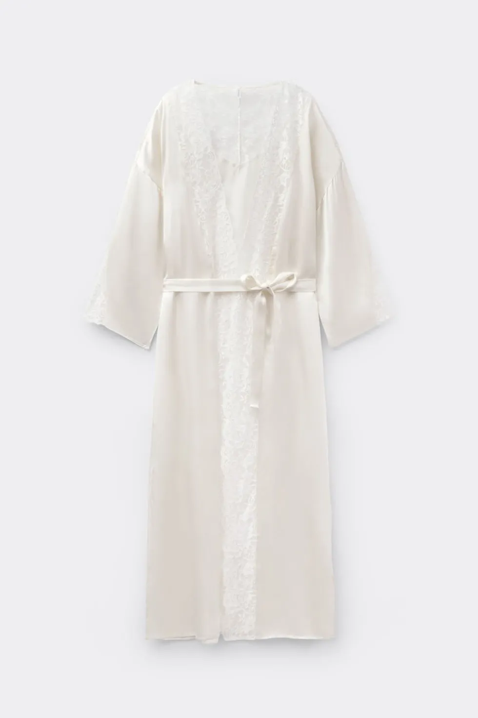 Ethereal Embrace Long Silk Robe