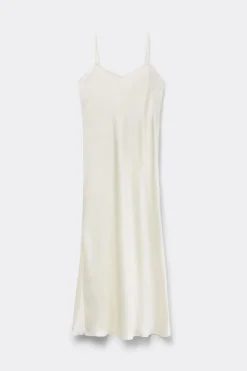 Ethereal Embrace Long Silk Nightgown