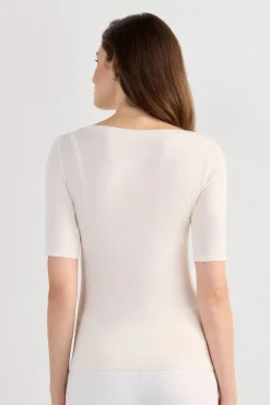 Fresh Bamboo Bateau Neck Top