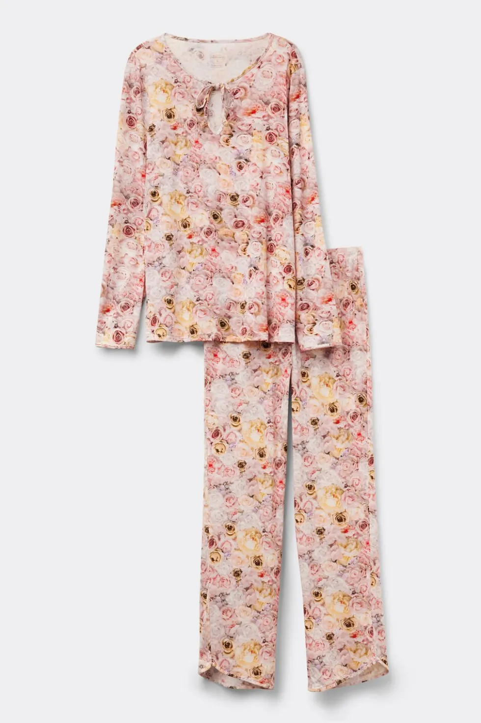Fresh Bamboo Full Length Pajamas with Blossom Print