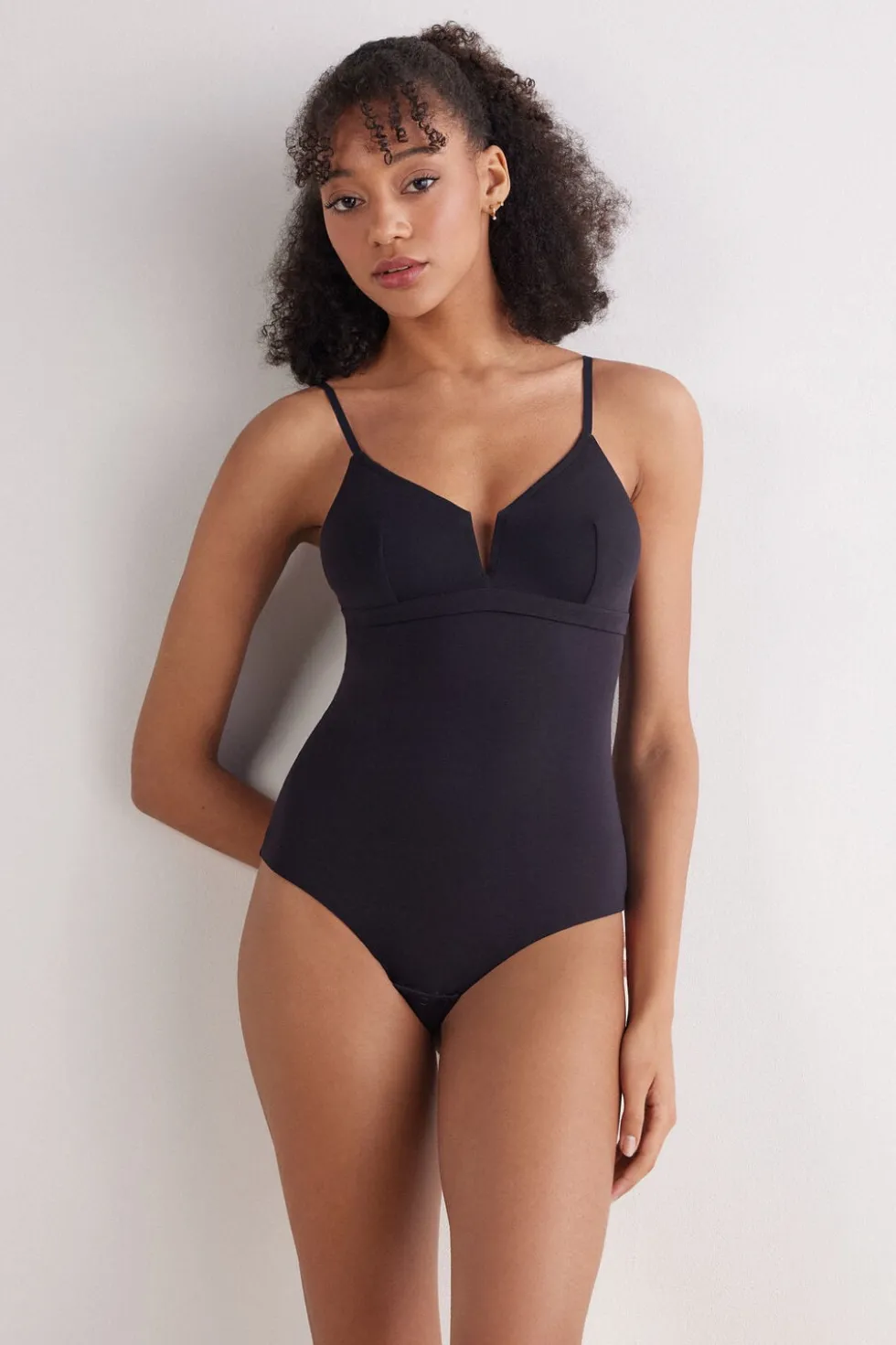Fresh Bamboo Thin Strap Bodysuit