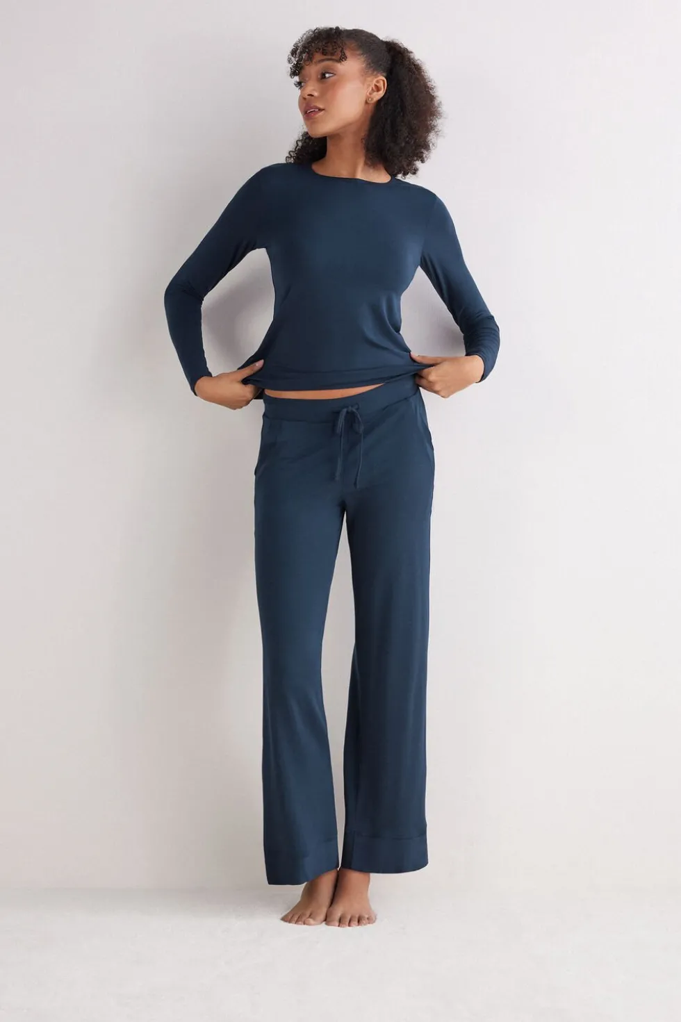 Full Length Modal Palazzo Pants