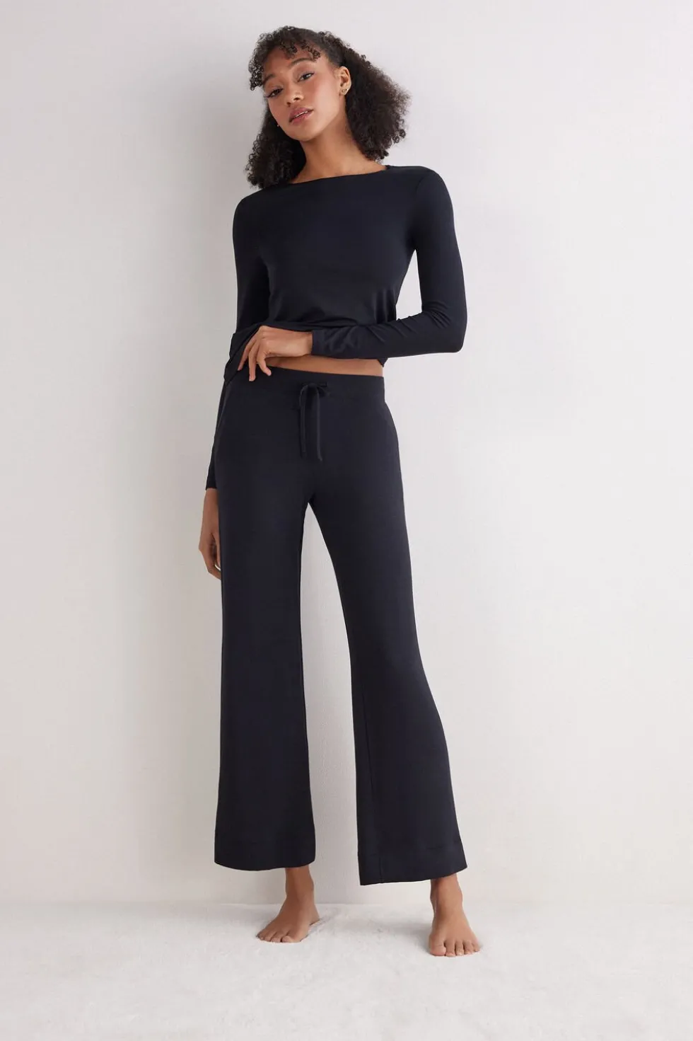 Full Length Modal Palazzo Pants