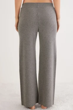 Full Length Palazzo Pants in 100% Cashmere