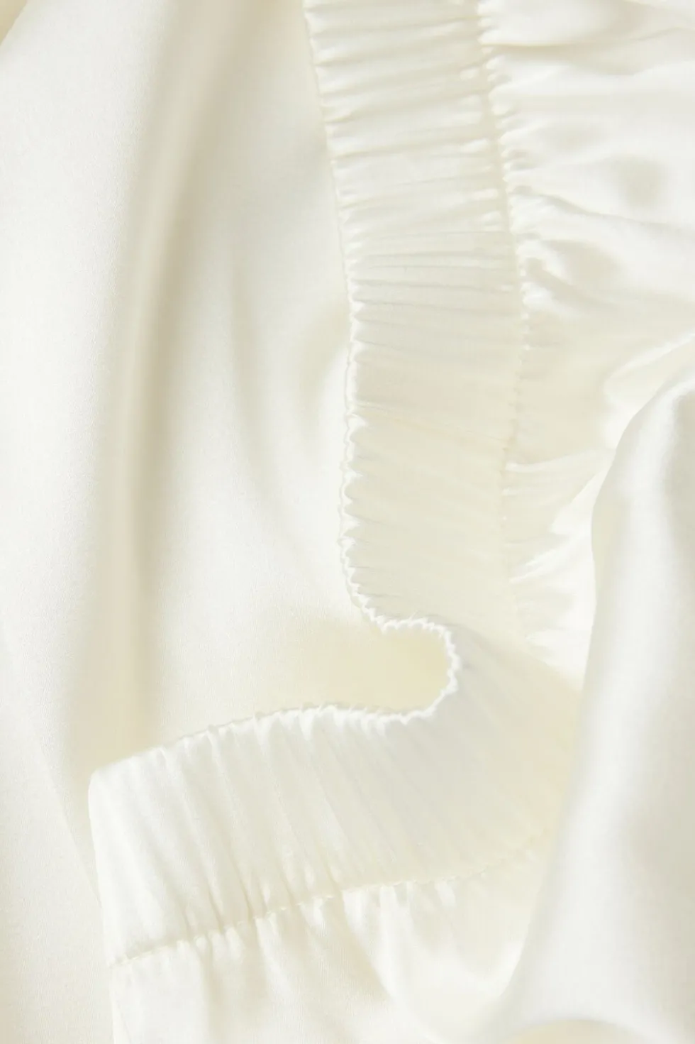 Full Length Silk Pants